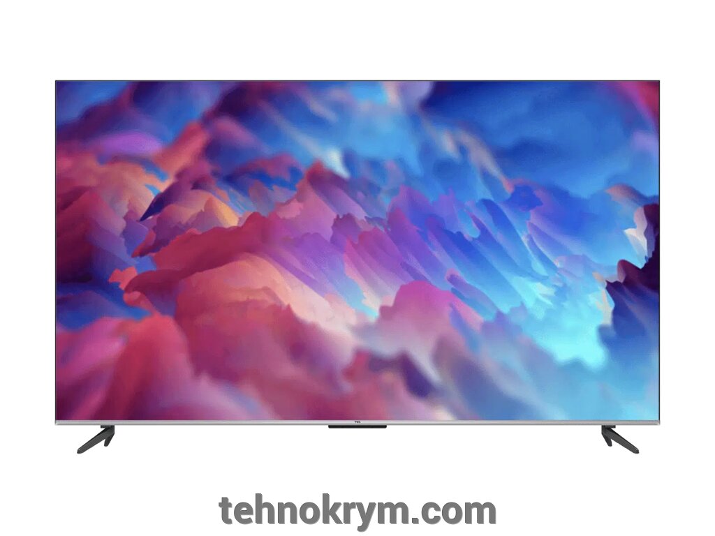 Smart телевизор TCL 43P737, Ultra HD, ОС Android P, серебристый от компании Интернет-магазин "Технокрым" по продаже телевизоров и бытовой техники - фото 1