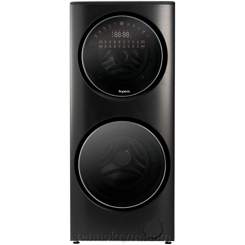 Стиральная машина с сушкой Бирюса WMD-SG1514/15 DM, инвертор, прямой привод, стирка с паром, загрузка 10кг/ сушка 7 кг от компании Интернет-магазин "Технокрым" по продаже телевизоров и бытовой техники - фото 1