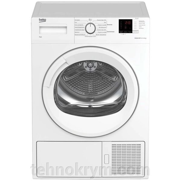 Сушильная машина Beko DF7412GA  с тепловым насосом от компании Интернет-магазин "Технокрым" по продаже телевизоров и бытовой техники - фото 1