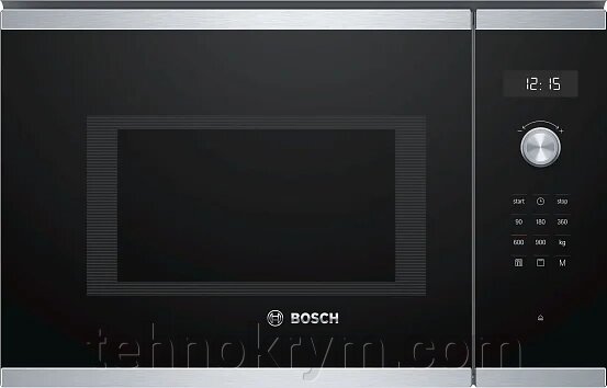 Встраиваемая микроволновая печь Bosch BEL554MS0 от компании Интернет-магазин "Технокрым" по продаже телевизоров и бытовой техники - фото 1