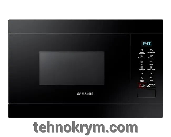 Встраиваемая микроволновая печь Samsung MG22M8054AK/BW от компании Интернет-магазин "Технокрым" по продаже телевизоров и бытовой техники - фото 1