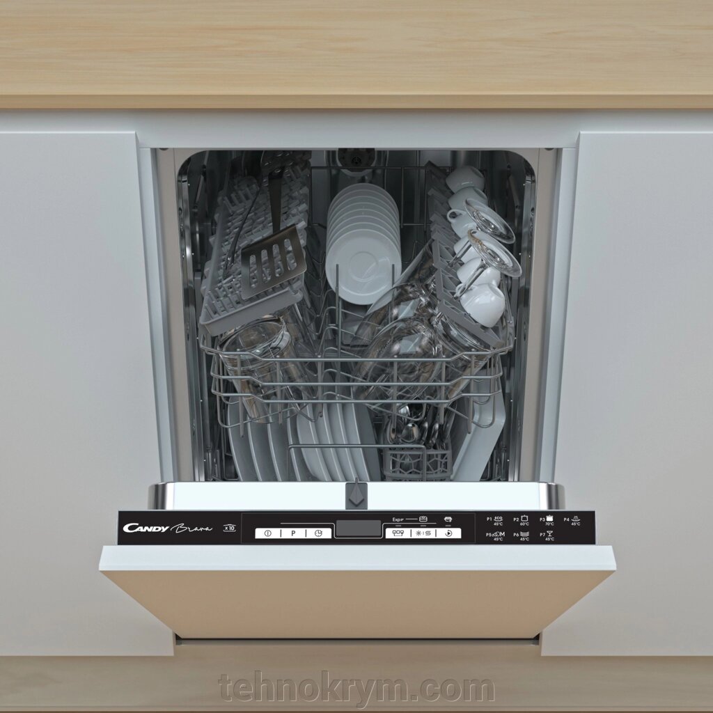 Встраиваемая посудомоечная машина Candy CDIH 2D1047-08 от компании Интернет-магазин "Технокрым" по продаже телевизоров и бытовой техники - фото 1