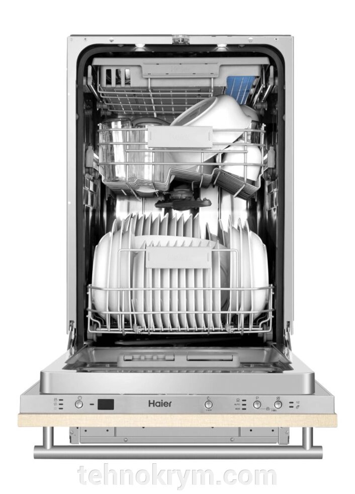 Встраиваемая посудомоечная машина Haier DW10-198BT3RU от компании Интернет-магазин "Технокрым" по продаже телевизоров и бытовой техники - фото 1
