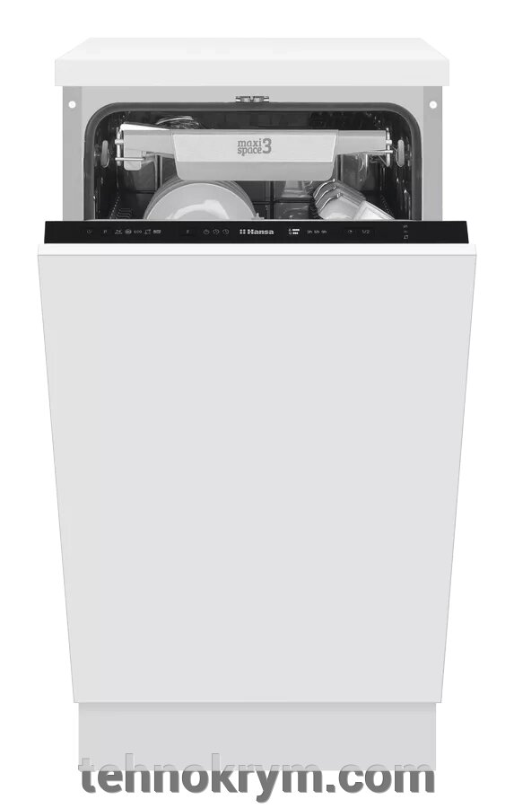 Встраиваемая посудомоечная машина  Hansa ZIM435EQ от компании Интернет-магазин "Технокрым" по продаже телевизоров и бытовой техники - фото 1