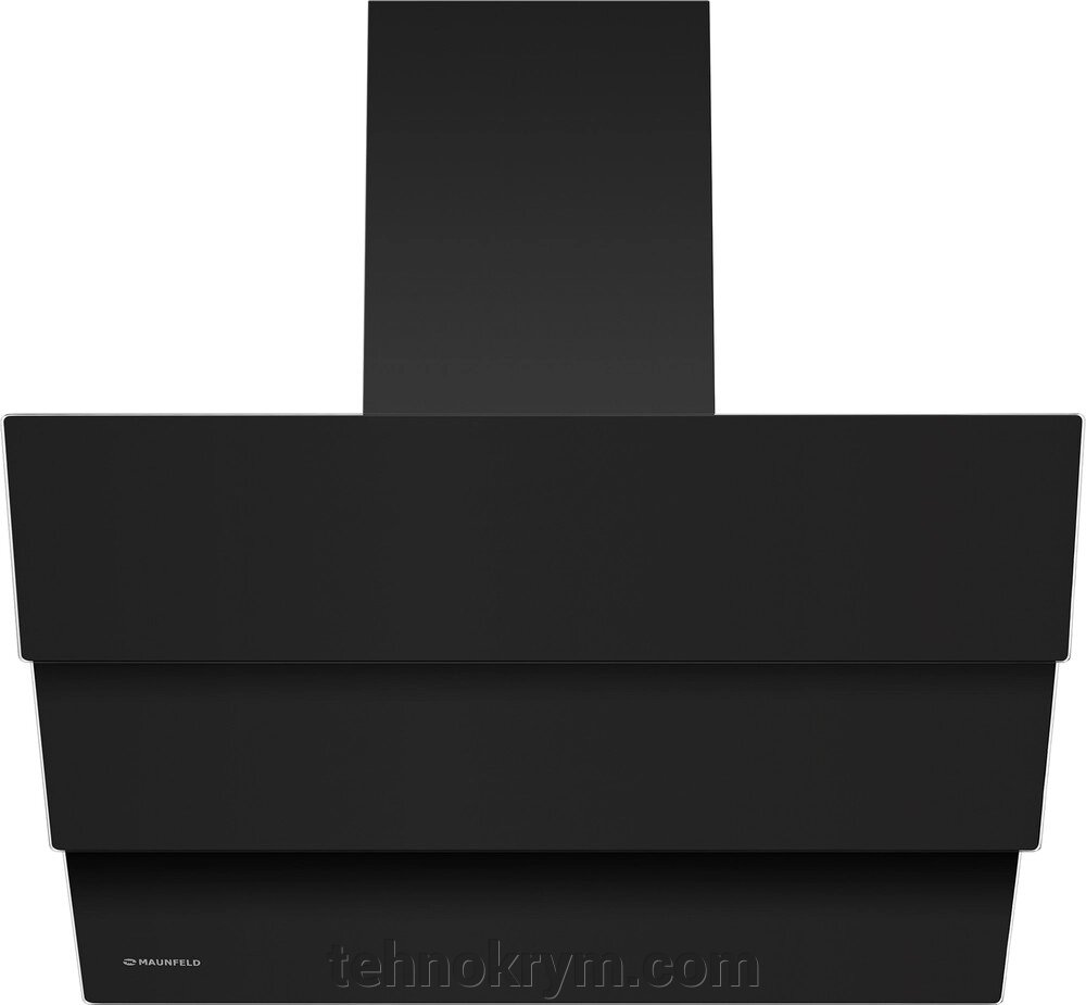 Вытяжка MAUNFELD Cascada Push 60, черный от компании Интернет-магазин "Технокрым" по продаже телевизоров и бытовой техники - фото 1