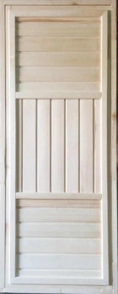 Дверь банная универсальная осина, вагонка кат. В 1800*700*65 мм ##от компании## ProPechi - ##фото## 1