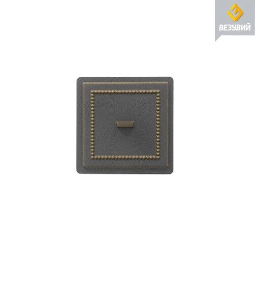 Дверца прочистная чугунная Везувий (237), бронза от компании ProPechi - фото 1