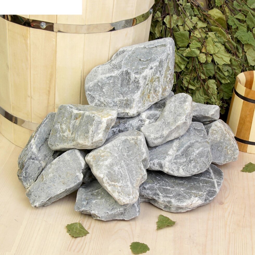 Камень для бани Кварцит 20 кг от компании ProPechi - фото 1