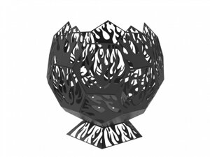 Костровая чаша Огненный цветок (620х580) (Kennet)