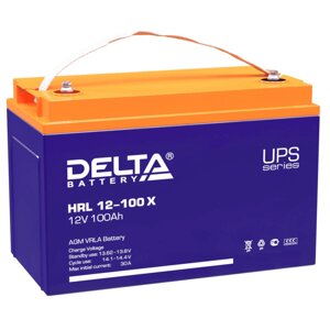 Аккумуляторная батарея Delta HRL 12-100 X (12V/100Ah)