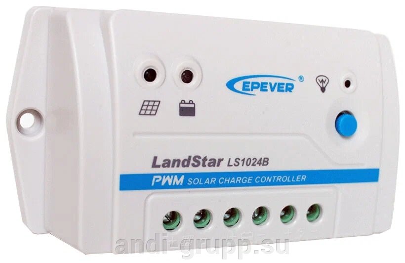Контроллер заряда Epsolar LS1024B LandStar PWM  10 А, 12/24 В (программируемый, с таймером) от компании Производственная компания «АНДИ Групп» - фото 1