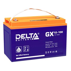 Аккумуляторная батарея Delta GX 12-100 (12V / 100Ah) в Москве от компании Производственная компания «АНДИ Групп»