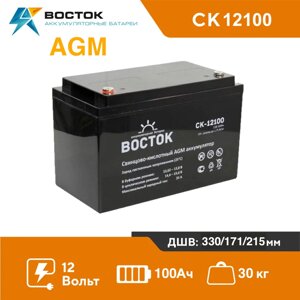 Аккумуляторная батарея Восток СК-12100 (12V / 100Ah) в Москве от компании Производственная компания «АНДИ Групп»