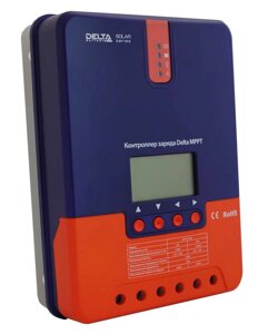 Контроллер заряда MPPT 2440 (100 В), 40 А, 12/24 В, производства Delta Solar