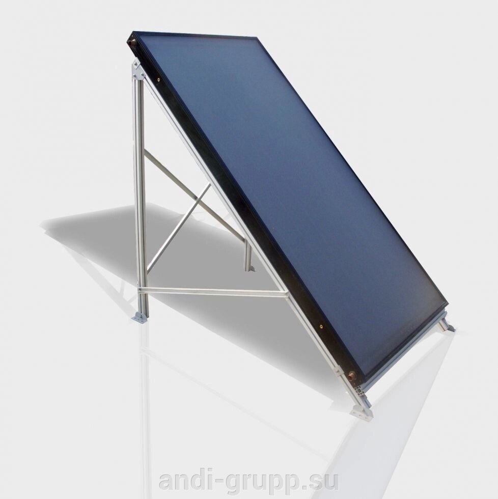 Рама солнечного коллектора на плоскую крышу от компании Производственная компания «АНДИ Групп» - фото 1