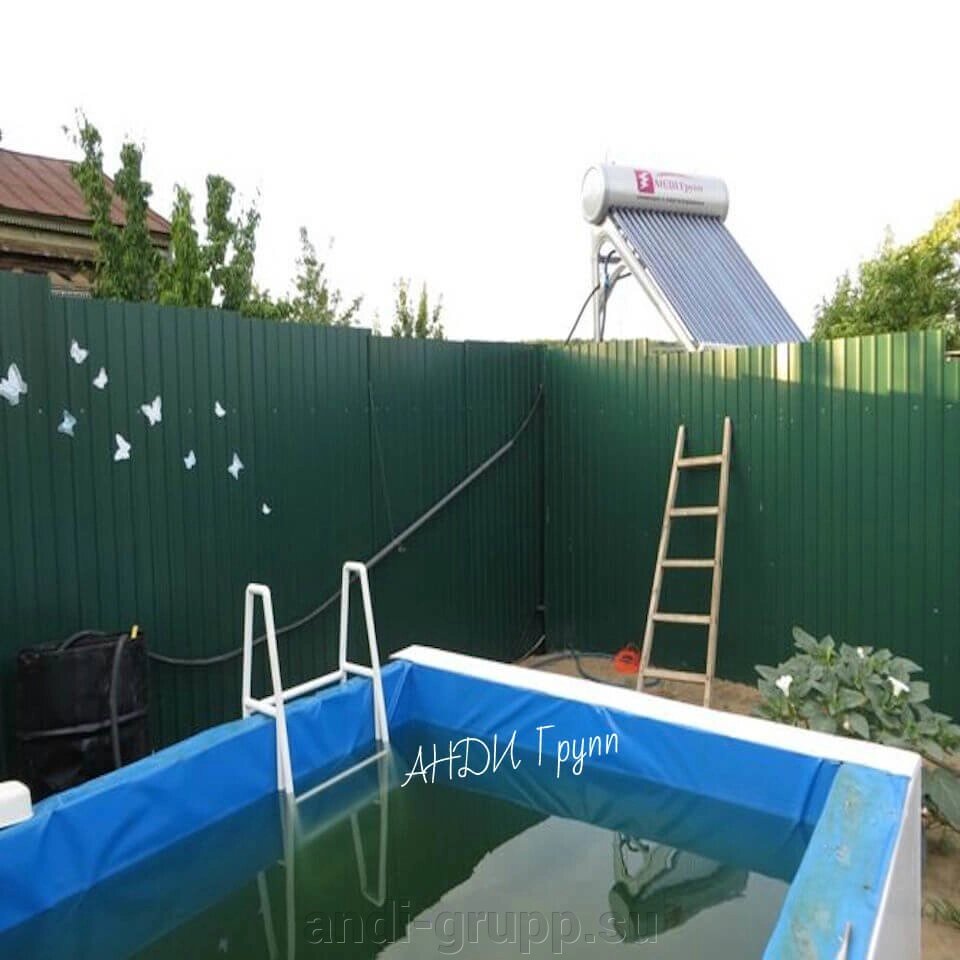 Сезонный солнечный коллектор для бассейна от компании Производственная компания «АНДИ Групп» - фото 1