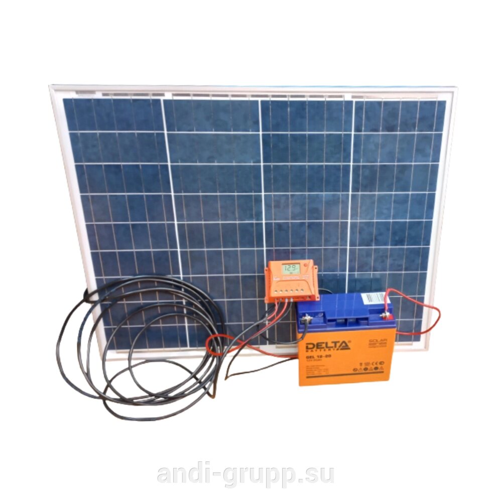 Солнечная электростанция SA-50-12 от компании Производственная компания «АНДИ Групп» - фото 1