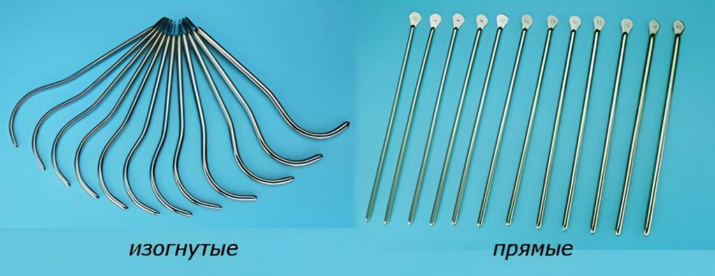 Бужи уретральные металлические (комплект) прямые или изогнутые от компании ООО «ПРОФМЕДТОРГ» - фото 1