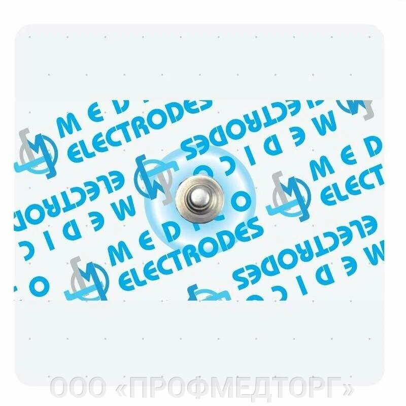 Электрод одноразовый для ЭКГ MSGLT-17T 49x48 мм твердогелевый от компании ООО «ПРОФМЕДТОРГ» - фото 1