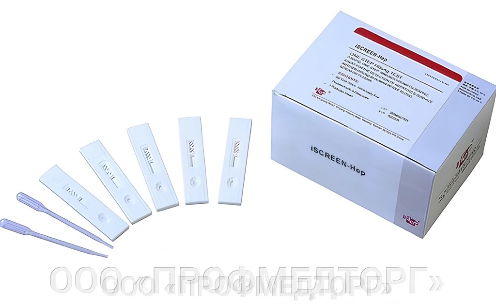 HCV тест-кассета  (МАРКЕР Гепатита С) от компании ООО «ПРОФМЕДТОРГ» - фото 1