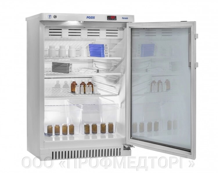 Холодильник фармацевтический ХФ-140-1 «Позис» (дверца стекло) от компании ООО «ПРОФМЕДТОРГ» - фото 1