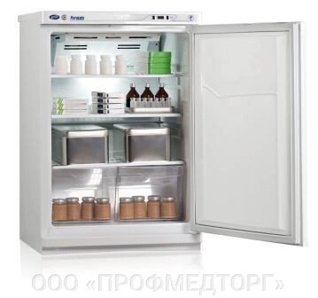 Холодильник фармацевтический ХФ-140 «Позис» (дверца металл) от компании ООО «ПРОФМЕДТОРГ» - фото 1