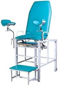Кресло гинекологическое-урологическое «Клер» с фиксированной высотой модель КГФВ 01гп с передвижной ступенькой
