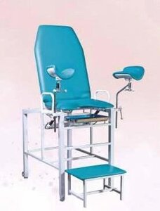 Кресло гинекологическое-урологическое «Клер» с фиксированной высотой модель КГФВ 02гп с передвижной ступенькой