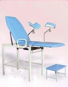 Кресло гинекологическое-урологическое «Клер» с фиксированной высотой модель КГФВ 02п с передвижной ступенькой