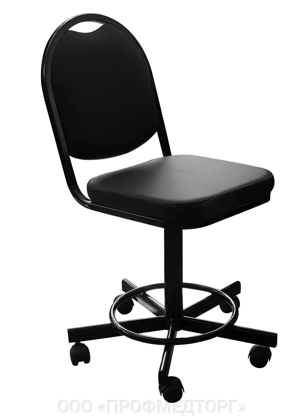 Кресло на винтовой опоре без подлокотников КР15, в ассортименте от компании ООО «ПРОФМЕДТОРГ» - фото 1