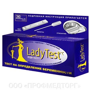 Ladytest-C ( Ледитест-к ) набор для проведения анализа (тест-кассета, пипетка)