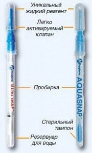 Экспресс-тесты AQUASNAP (Акваснап) для Люминометров SystemSure Plus и EnSure