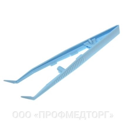 Пинцет одноразовый стерильный стоматологический изогнутый 125 мм - характеристики