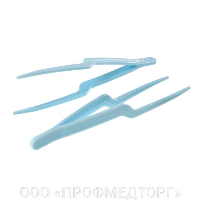 Пинцет одноразовый стерильный ушной штыкообразный 150 мм от компании ООО «ПРОФМЕДТОРГ» - фото 1
