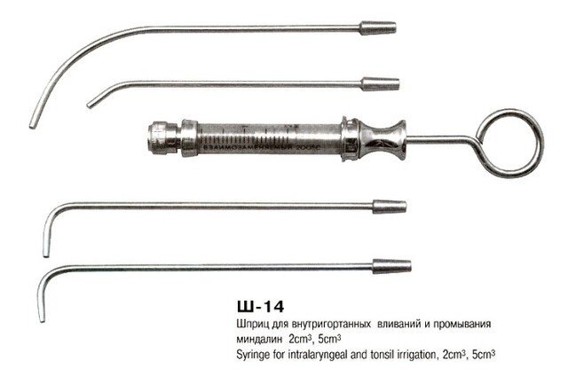 Шприц для внутригортанных вливаний от компании ООО «ПРОФМЕДТОРГ» - фото 1