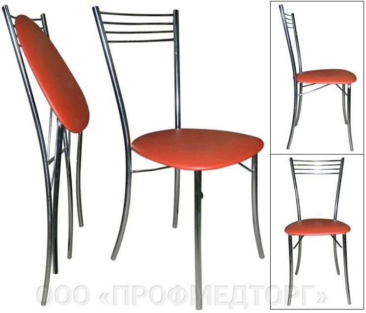 Складной стул М9 в хроме заказ от 30 шт. от компании ООО «ПРОФМЕДТОРГ» - фото 1