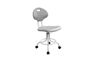 Стул (кресло) винтовой, сиденье и спинка полиуретан КР10-1, в ассортименте