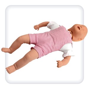 Тренажёр-манекен младенца для отработки навыков удаления инородного тела Т1008