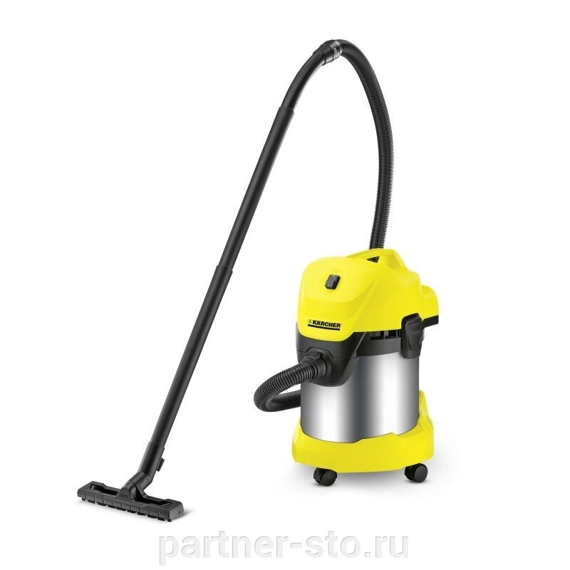 1.629-863.0 Хозяйственный пылесос Karcher WD 3 Premium от компании Партнёр-СТО - оборудование и инструмент для автосервиса и шиномонтажа. - фото 1