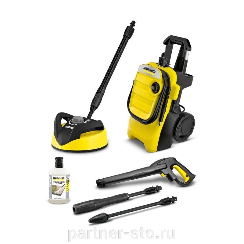 1.637-503.0 Минимойка Karcher K 4 Compact Home от компании Партнёр-СТО - оборудование и инструмент для автосервиса и шиномонтажа. - фото 1