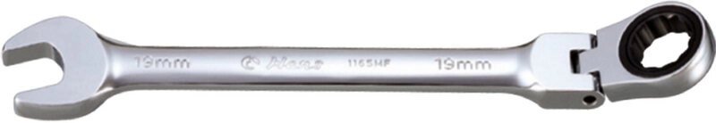1165FM16 Hans Ключ рожковый шарнирный с трещеткой от компании Партнёр-СТО - оборудование и инструмент для автосервиса и шиномонтажа. - фото 1