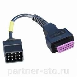 1684465581 Bosch Диагностический кабель Renault груз. 12 pin Bosch от компании Партнёр-СТО - оборудование и инструмент для автосервиса и шиномонтажа. - фото 1