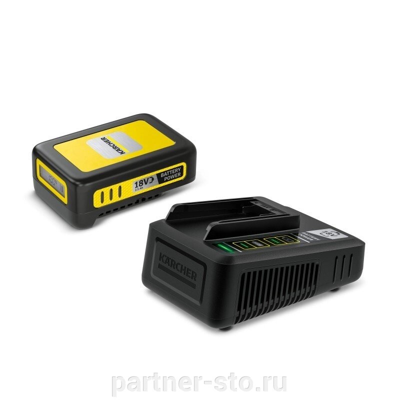 2.445-062.0 Karcher Комплект аккумулятора Starter Kit Battery Power 18/25 от компании Партнёр-СТО - оборудование и инструмент для автосервиса и шиномонтажа. - фото 1