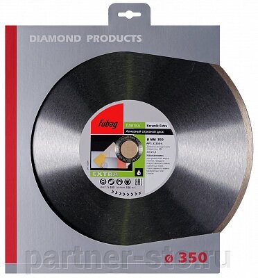 33350-6 FUBAG Алмазный отрезной диск Keramik Extra D350 мм/ 30-25.4 мм по керамике от компании Партнёр-СТО - оборудование и инструмент для автосервиса и шиномонтажа. - фото 1