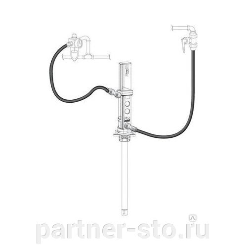 362911 SAMOA Комплект для подключения насоса PumpMaster 4 от компании Партнёр-СТО - оборудование и инструмент для автосервиса и шиномонтажа. - фото 1