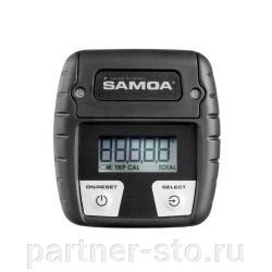 366000 SAMOA Электронный счетчик для масла С30, 1-30 л/мин от компании Партнёр-СТО - оборудование и инструмент для автосервиса и шиномонтажа. - фото 1