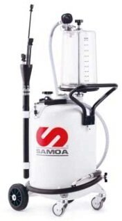 373100 SAMOA Мобильная установка для откачки отработанного масла 70 л, с предкамерой от компании Партнёр-СТО - оборудование и инструмент для автосервиса и шиномонтажа. - фото 1