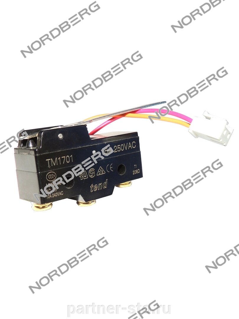 4523P#LIM-SWITCH NORDBERG Концевик кожуха для 4523P/4523N/4523N1 от компании Партнёр-СТО - оборудование и инструмент для автосервиса и шиномонтажа. - фото 1