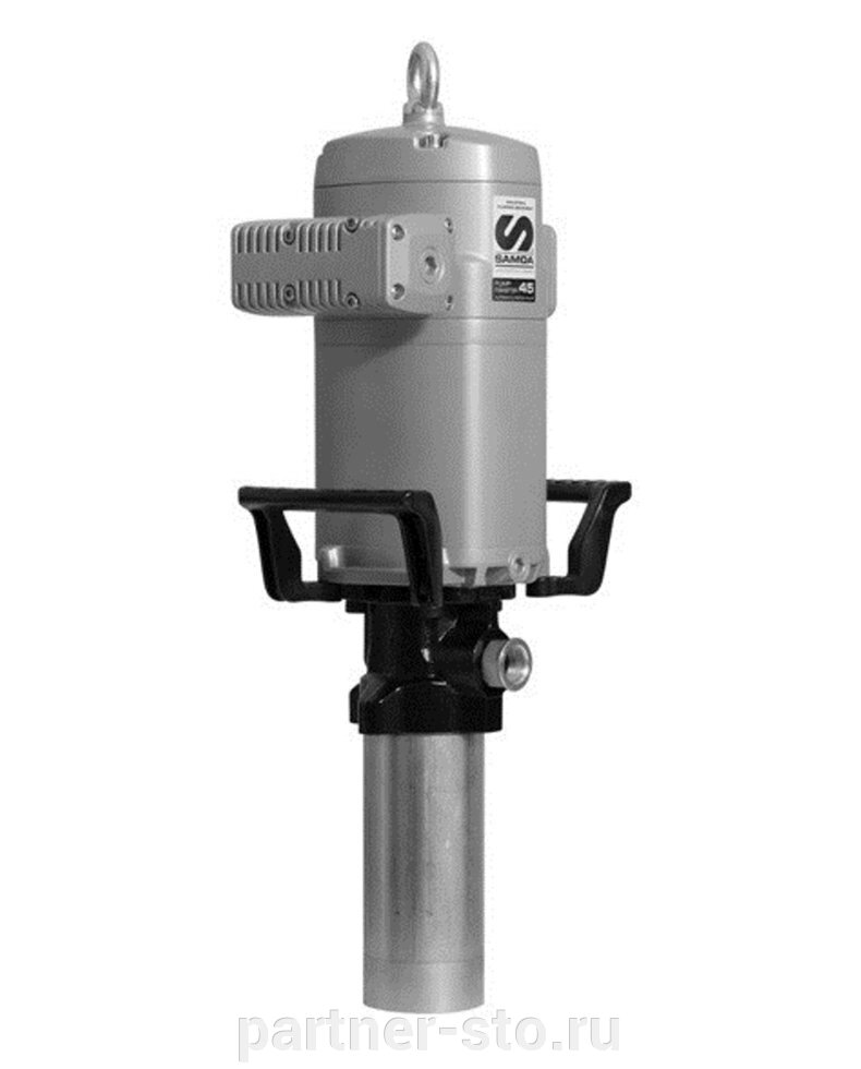 536030 SAMOA Насос для масла настенный Pumpmaster 45 - 10 MS 4 1/2 "- 115 мм 10: 1 от компании Партнёр-СТО - оборудование и инструмент для автосервиса и шиномонтажа. - фото 1