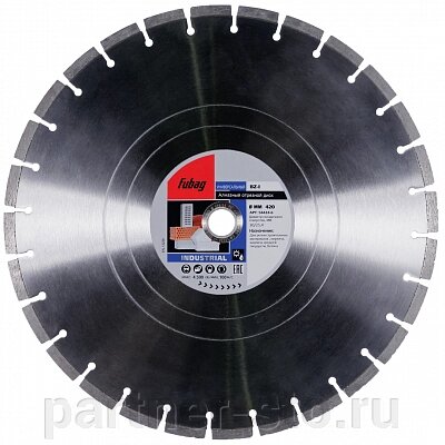 54424-6 FUBAG Алмазный диск BZ-I D420 мм/ 30-25.4 мм от компании Партнёр-СТО - оборудование и инструмент для автосервиса и шиномонтажа. - фото 1